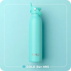 White Flip + Sip Bottle 20oz