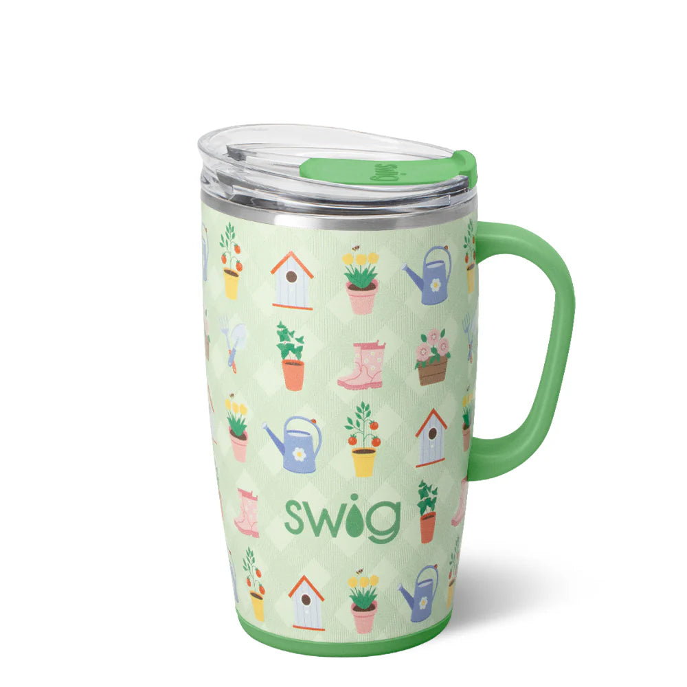 Green Thumb Travel Mug 18oz