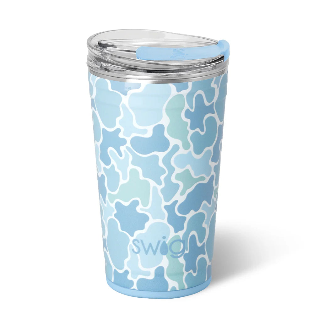 Saltwater Camo Party Cup 24oz