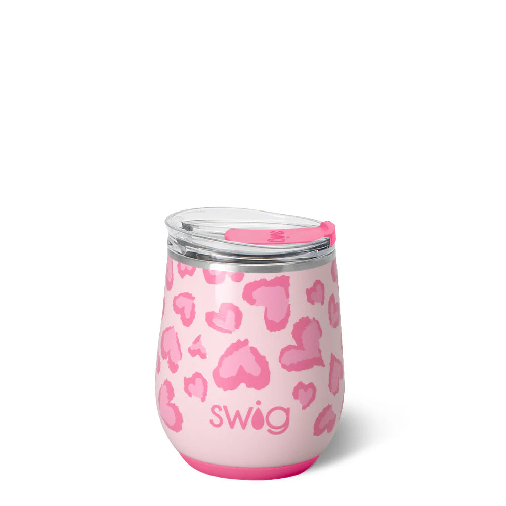 Wild at Heart Stemless Wine 12oz